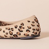 image:imageAmazon Essentials Womens Belice Comfortable SlipOn Ballet Flats ShoesBrown Leopard Print