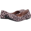 image:imageAmazon Essentials Womens Belice Comfortable SlipOn Ballet Flats ShoesPink Leopard