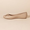 image:imageAmazon Essentials Womens Comfortable Round Toe Ballet Flats with BowBeige