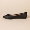 image:imageAmazon Essentials Womens Comfortable Round Toe Ballet Flats with BowBlack