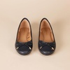 image:imageAmazon Essentials Womens Comfortable Round Toe Ballet Flats with BowNavy