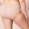 image:imageAmazon Essentials Womens Cotton Stretch HighCut Bikini PantyBeigeBlackGrey HeatherWhite