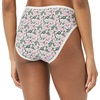 image:imageAmazon Essentials Womens Cotton Stretch HighCut Bikini PantyCheckedDotsFloralMulticolor