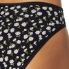 image:imageAmazon Essentials Womens Cotton Stretch HighCut Bikini PantyDitsy FloralDotsMulticolor