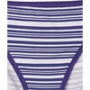 image:imageAmazon Essentials Womens Cotton Stretch HighCut Bikini PantyDotsFloralMulticolorStripe