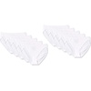 image:imageAmazon Essentials Womens Cotton Stretch HighCut Bikini PantyWhite