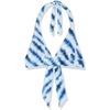 image:imageAmazon Essentials Womens LightSupport Padded Tie Halter Bikini Swimsuit Top Available in Plus SizeBlue Tie Dye