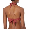 image:imageAmazon Essentials Womens LightSupport Padded Tie Halter Bikini Swimsuit Top Available in Plus SizeBrick Red