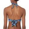 image:imageAmazon Essentials Womens LightSupport Padded Tie Halter Bikini Swimsuit Top Available in Plus SizeDeep Blue Paisley