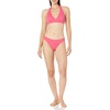 image:imageAmazon Essentials Womens LightSupport Padded Tie Halter Bikini Swimsuit Top Available in Plus SizeHot Pink