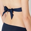 image:imageAmazon Essentials Womens LightSupport Padded Tie Halter Bikini Swimsuit Top Available in Plus SizeNavy