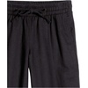 image:imageAmazon Essentials Womens Linen Blend Drawstring Relaxed Fit Wide Leg Pants Available in Plus SizeBlack