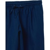 image:imageAmazon Essentials Womens Linen Blend Drawstring Relaxed Fit Wide Leg Pants Available in Plus SizeDark Blue