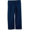 image:imageAmazon Essentials Womens Linen Blend Drawstring Relaxed Fit Wide Leg Pants Available in Plus SizeDark Blue