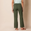 image:imageAmazon Essentials Womens Linen Blend Drawstring Relaxed Fit Wide Leg Pants Available in Plus SizeDark Olive
