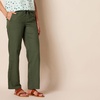 image:imageAmazon Essentials Womens Linen Blend Drawstring Relaxed Fit Wide Leg Pants Available in Plus SizeDark Olive