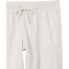 image:imageAmazon Essentials Womens Linen Blend Drawstring Relaxed Fit Wide Leg Pants Available in Plus SizeEcru