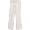 image:imageAmazon Essentials Womens Linen Blend Drawstring Relaxed Fit Wide Leg Pants Available in Plus SizeEcru