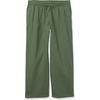 image:imageAmazon Essentials Womens Linen Blend Drawstring Relaxed Fit Wide Leg Pants Available in Plus SizeMilitary Green
