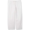 image:imageAmazon Essentials Womens Linen Blend Drawstring Relaxed Fit Wide Leg Pants Available in Plus SizeWhite