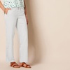image:imageAmazon Essentials Womens Linen Blend Drawstring Relaxed Fit Wide Leg Pants Available in Plus SizeWhite