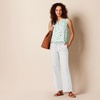 image:imageAmazon Essentials Womens Linen Blend Drawstring Relaxed Fit Wide Leg Pants Available in Plus SizeWhite