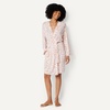 image:imageAmazon Essentials Womens Long Sleeve Robe ModalBlend BathrobeEggshell White Floral
