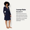 image:imageAmazon Essentials Womens Long Sleeve Robe ModalBlend BathrobeNavy