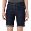 image:imageAmazon Essentials Womens MidRise Stretchy Denim Bermuda Shorts with Pockets Rolled CuffRinse