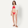 image:imageAmazon Essentials Womens NoTie String Swim Bikini BottomBright Poppy Red