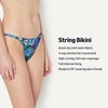 image:imageAmazon Essentials Womens NoTie String Swim Bikini BottomDeep Blue Paisley