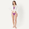 image:imageAmazon Essentials Womens NoTie String Swim Bikini BottomViolet