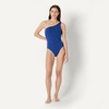 image:imageAmazon Essentials Womens OneShoulder OnePiece SwimsuitDeep Blue