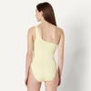 image:imageAmazon Essentials Womens OneShoulder OnePiece SwimsuitLight Yellow