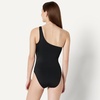 image:imageAmazon Essentials Womens OneShoulder OnePiece SwimsuitWashed Black