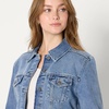 image:imageAmazon Essentials Womens RegularFit Denim Trucker JacketAuthentic Medium Wash