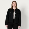 image:imageAmazon Essentials Womens RegularFit Denim Trucker JacketBlack