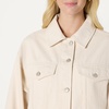 image:imageAmazon Essentials Womens RegularFit Denim Trucker JacketEcru