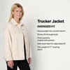 image:imageAmazon Essentials Womens RegularFit Denim Trucker JacketEcru