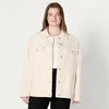 image:imageAmazon Essentials Womens RegularFit Denim Trucker JacketEcru