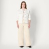 image:imageAmazon Essentials Womens RegularFit Denim Trucker JacketWhite