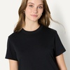 image:imageAmazon Essentials Womens RelaxedFit Cotton Crewneck TShirtBlack