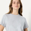 image:imageAmazon Essentials Womens RelaxedFit Cotton Crewneck TShirtLight Grey Heather