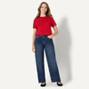 image:imageAmazon Essentials Womens RelaxedFit Cotton Crewneck TShirtRed