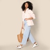 image:imageAmazon Essentials Womens RelaxedFit Dropped Shoulder Midweight Cotton Twill JacketRose