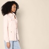 image:imageAmazon Essentials Womens RelaxedFit Dropped Shoulder Midweight Cotton Twill JacketRose