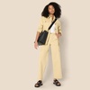 image:imageAmazon Essentials Womens RelaxedFit Dropped Shoulder Midweight Cotton Twill JacketTan