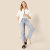 image:imageAmazon Essentials Womens RelaxedFit Dropped Shoulder Midweight Cotton Twill JacketWhite