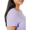 image:imageAmazon Essentials Womens SlimFit ShortSleeve Crewneck TShirt Pack of 2BlackLavender