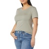 image:imageAmazon Essentials Womens SlimFit ShortSleeve Crewneck TShirt Pack of 2BlackSage Green